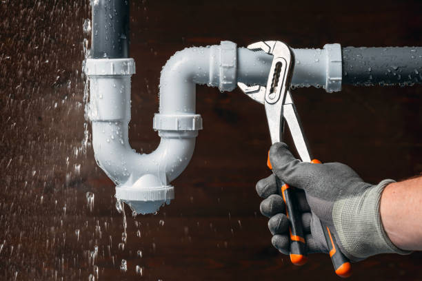 Professional Water Line Repair technician working in Yucca Valley, CA